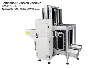 Machine de déchargement de carte PCB de séparation de LL Machine horizontalement de NG/OK