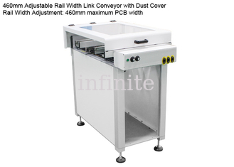 Interface SMEMA de convoyeur SMT automatique de 460 mm avec couvercle anti-poussière