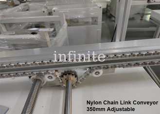 Convoyeur en nylon de lien de carte PCB de chaîne du convoyeur 4000mm de SMT de rouleaux en métal