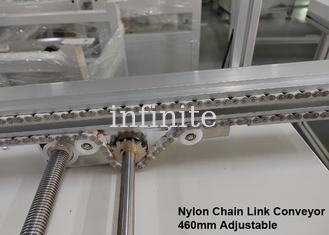 Convoyeur à maillons de chaîne en nylon réglable 1m 2m Longueur 460mm PCB