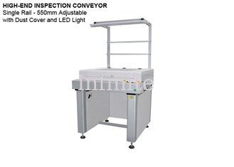 Largeur de rail du convoyeur 550mm de carte PCB de SMT à voie unique avec l'écran tactile