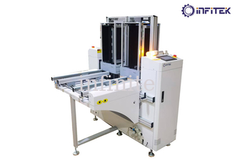 Déchargeur à deux pistes de magazine d'INFITEK BH-L-TN pour 50x80 - taille de carte PCB de 445x330mm