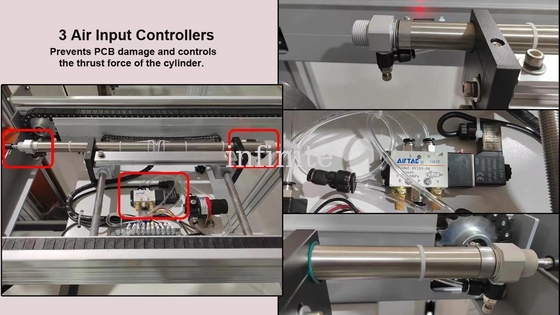 Type vertical multifonctionnel convoyeur à bande de bord de carte PCB, chaîne de fabrication de FIFO SMT