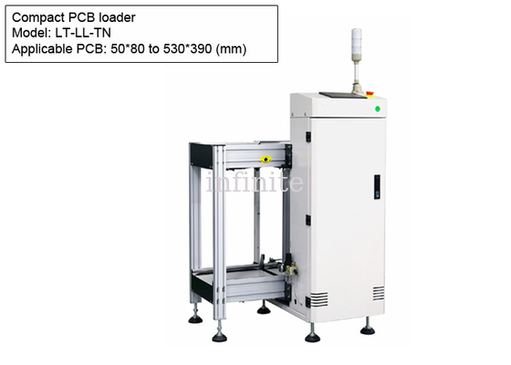 Tailles compactes de carte PCB du déchargeur SMT 530*390mm de chargeur de carte PCB avec le câble durable