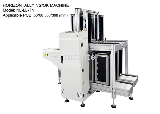 Machine de déchargement de carte PCB de séparation de LL Machine horizontalement de NG/OK