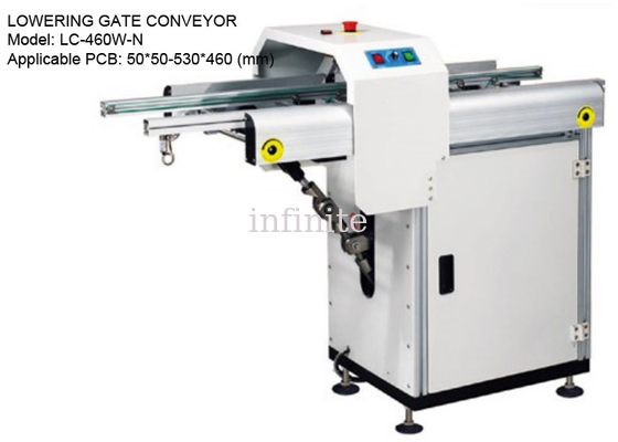SMT abaissant le convoyeur de porte de glissière pour la carte PCB de 50*50 - 530*460mm