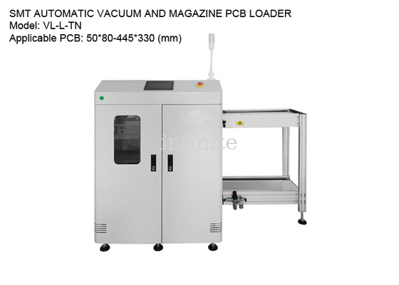Chargeur automatique de carte PCB d'alliage d'aluminium 2 dans 1 50*80 - 445*330mm