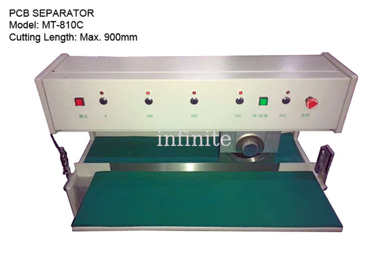 Séparateur PCB à vitesse réglable Longueur de coupe maximale de 900 mm