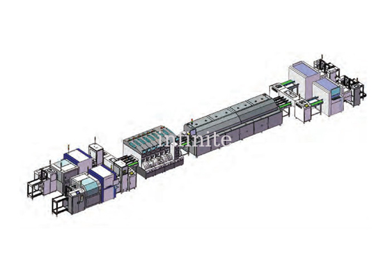 Ligne de production CMS à double voie complète Schéma de câblage haute vitesse A