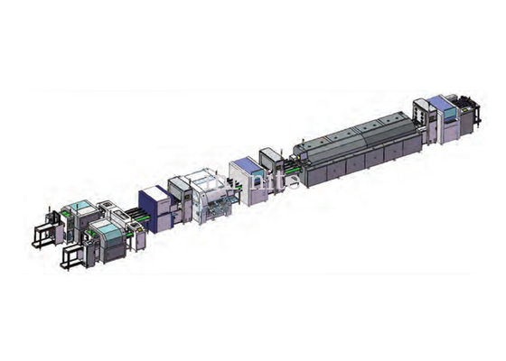 Schéma de câblage haute vitesse à double voie B Solutions de ligne de production Infitek SMT