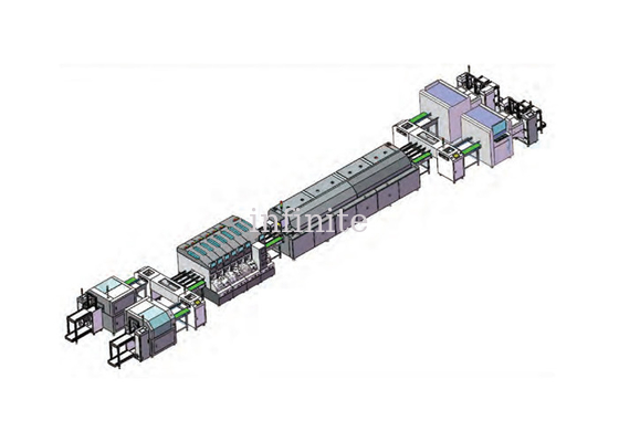 Ligne de production Infitek SMT à double voie, schéma de câblage de la machine Pick And Place
