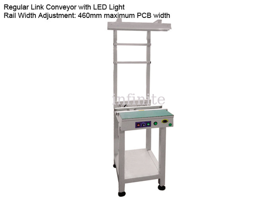Convoyeur normal de lien de carte PCB de 2m 2.5m réglable avec la lumière de LED
