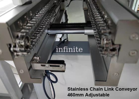 ligne équipement de 2m 3m SMT, chaîne de production inoxydable de carte PCB de chaîne