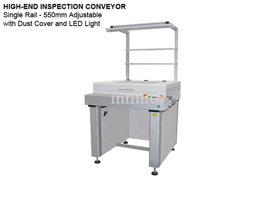 Largeur de rail du convoyeur 550mm de carte PCB de SMT à voie unique avec l'écran tactile