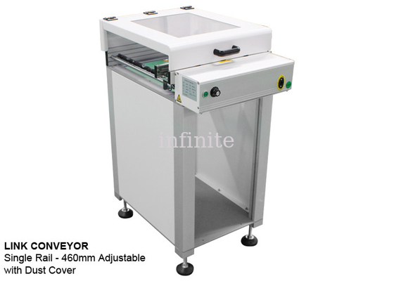 0.5 - conception ergonomique de convoyeur de système de rejet d'équipement de chaîne de production de 20M/min SMT
